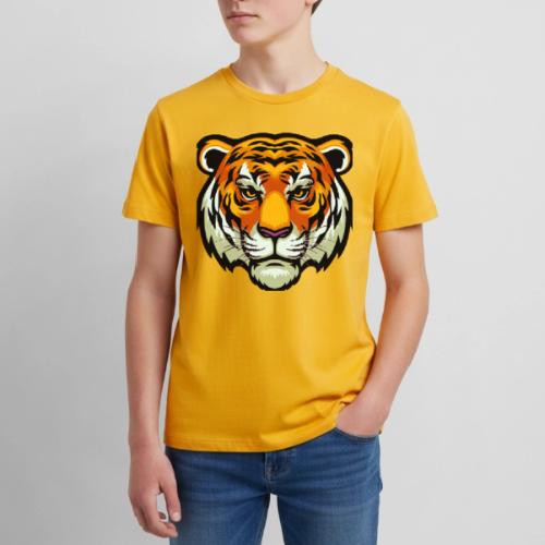 Tiger Fashion Feline Animal, Tiger Willing Success - Kids' Premium T-Shirt