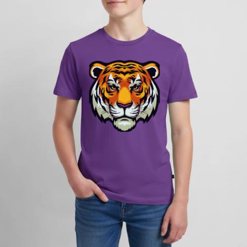 Tiger Fashion Feline Animal, Tiger Willing Success - Kids' Premium T-Shirt
