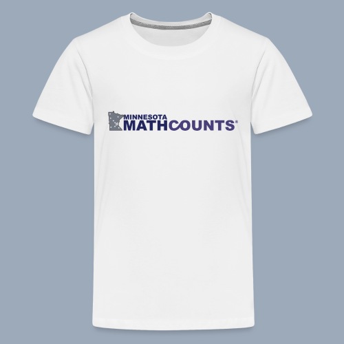 Minnesota MATHCOUNTS Gray State - Kids' Premium T-Shirt