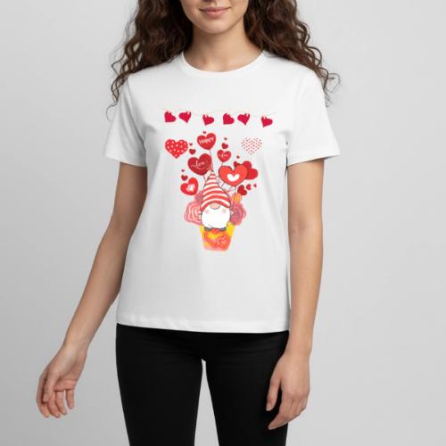 Design wrapped in love hearts, vibrating in love. - Kids' Premium T-Shirt