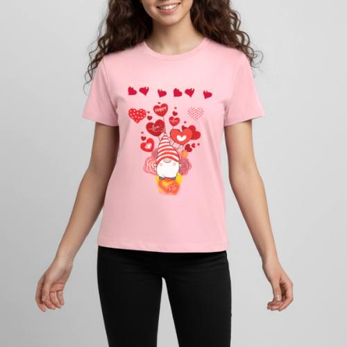 Design wrapped in love hearts, vibrating in love. - Kids' Premium T-Shirt