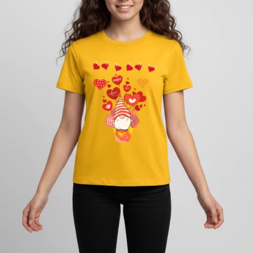Design wrapped in love hearts, vibrating in love. - Kids' Premium T-Shirt