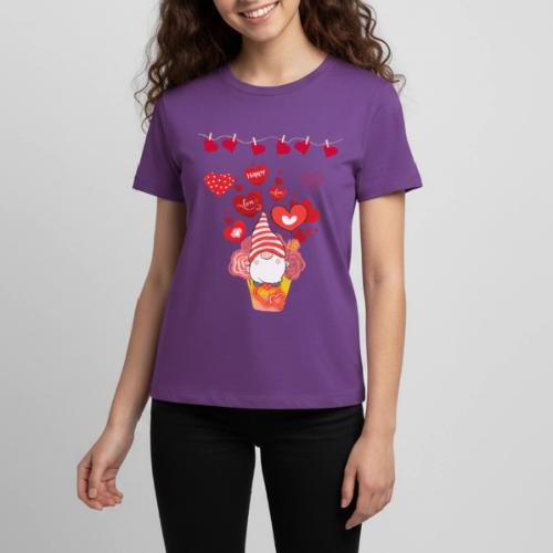 Design wrapped in love hearts, vibrating in love. - Kids' Premium T-Shirt