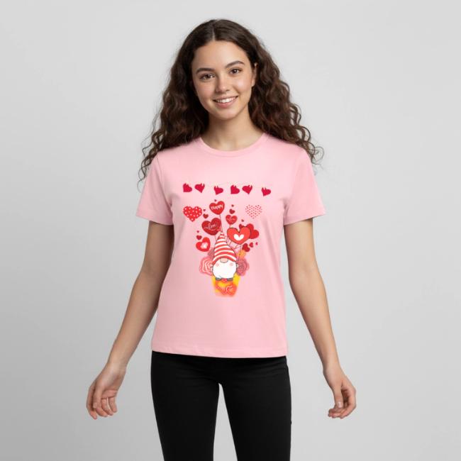 Design wrapped in love hearts, vibrating in love.
