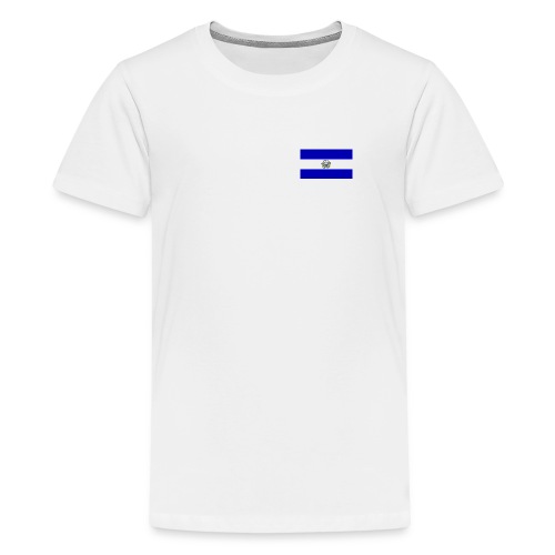Diseño bandera de el salvador - Kids' Premium T-Shirt