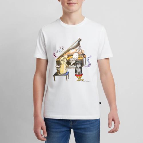 Furry Friends PianoTrio - Kids' Premium T-Shirt