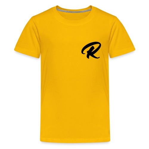 Revival Youth Black R Logo - Kids' Premium T-Shirt