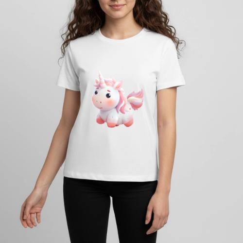 Sweet Cartoon Pink Unicorn - Kids' Premium T-Shirt