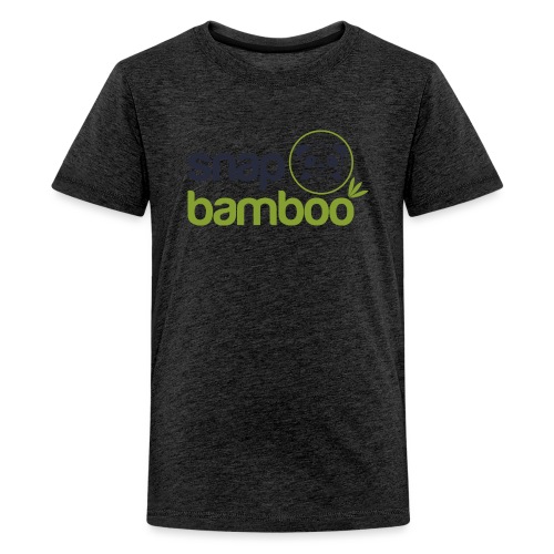 Snap Bamboo Square Logo Branded - Kids' Premium T-Shirt