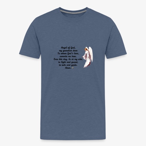 Guardian Angel prayer - Kids' Premium T-Shirt