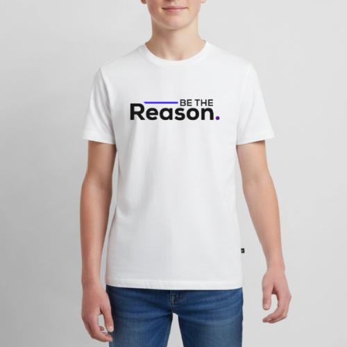 Be the Reason Logo (Black) - Kids' Premium T-Shirt