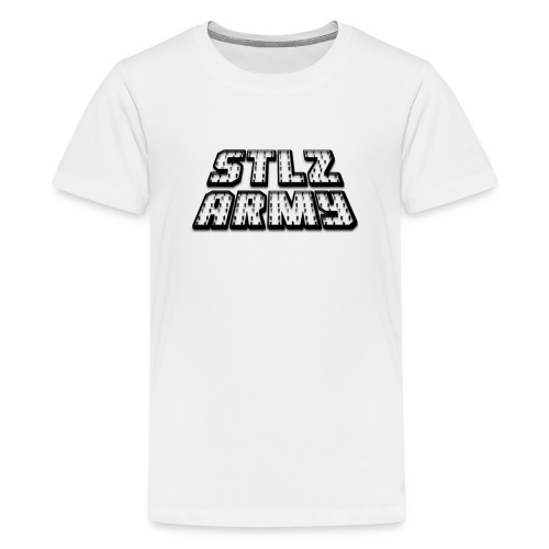 Stlz Army Logo (Black Edition) - Kids' Premium T-Shirt