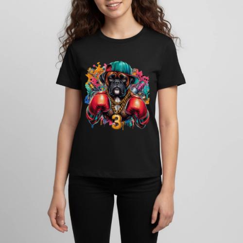 Boxer Dog Art - Kids' Premium T-Shirt
