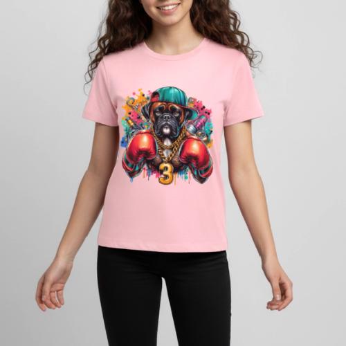 Boxer Dog Art - Kids' Premium T-Shirt