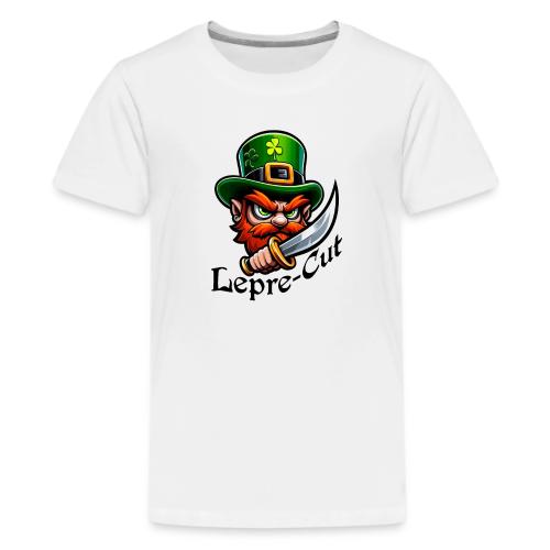 Lepre Cut Dagger Leprechaun St Patricks Luck Irish - Kids' Premium T-Shirt