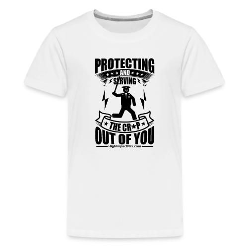 Protect SERVE COP BLACK - Kids' Premium T-Shirt