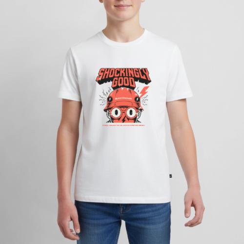 Funny Shockingly Good Electrician - Kids' Premium T-Shirt