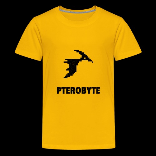 Pterobyte | Epic Digital Dinosaur - Kids' Premium T-Shirt