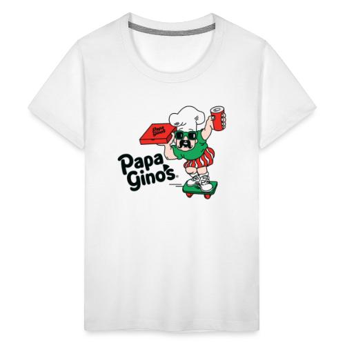 Skateboarding Papa Gino - Kids' Premium T-Shirt