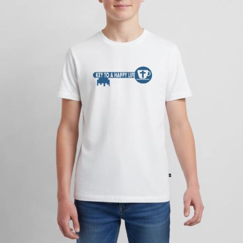 Jesus and Coffee the key to a happy life - Kids' Premium T-Shirt