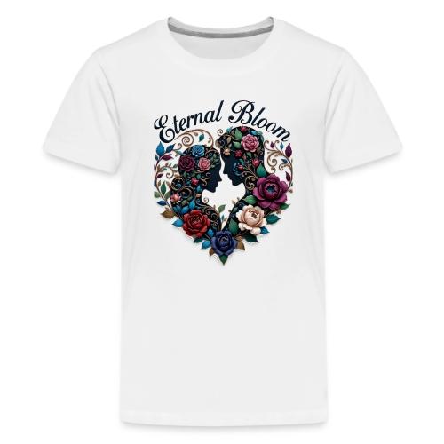 Eternal Bloom Embrace T-Shirt - Kids' Premium T-Shirt