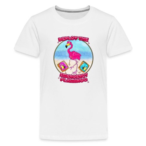 Emergency Flamingo - Kids' Premium T-Shirt