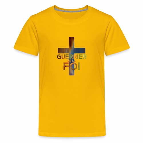 WARRIOR OF FAITH - Kids' Premium T-Shirt