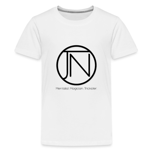 Jeff Newman Logo (Black) | Newman Mentalism - Kids' Premium T-Shirt
