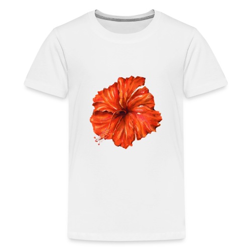 Orange flower - Kids' Premium T-Shirt