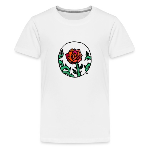 Rose Cameo - Kids' Premium T-Shirt