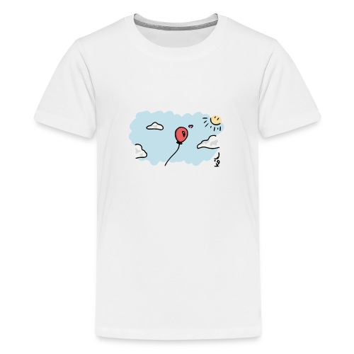 Balloon in Love - Kids' Premium T-Shirt