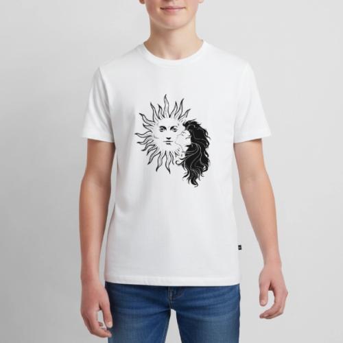 Mystical Girl & Sun - Kids' Premium T-Shirt