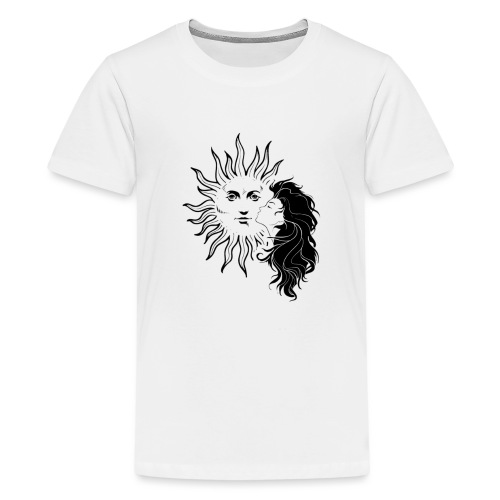 Mystical Girl & Sun - Kids' Premium T-Shirt