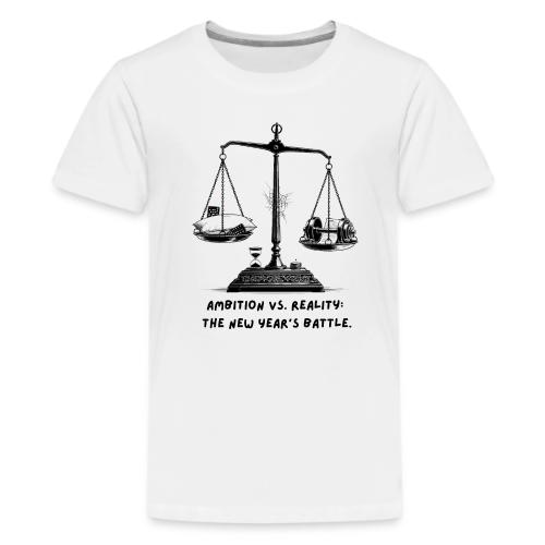 Ambition vs. Reality T-Shirt, Mug, & Leggings - Kids' Premium T-Shirt
