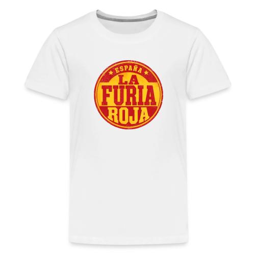 Spain Soccer Watch Party Shirt — La Furia Roja - Kids' Premium T-Shirt