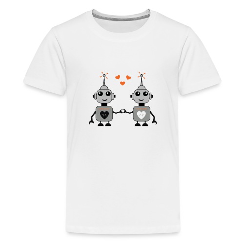 Robot Couple - Kids' Premium T-Shirt