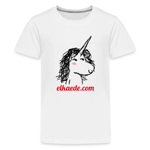 Kaede the Unicorn - Kids' Premium T-Shirt