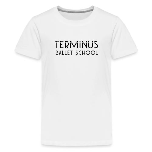 School Logo (black text) - T-shirt premium pour ados