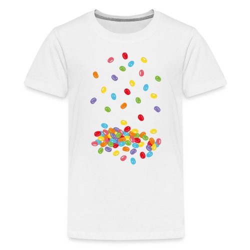 Falling Jelly Beans Sweets Easter Candy - Kids' Premium T-Shirt