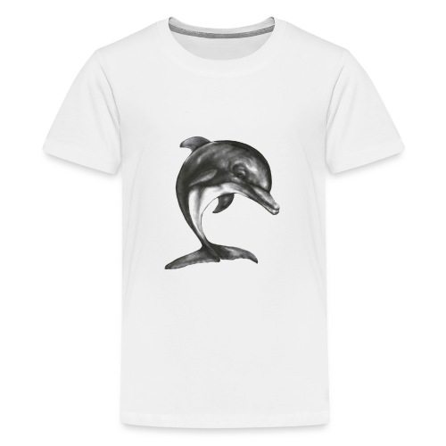 dolphin transparent background - Kids' Premium T-Shirt