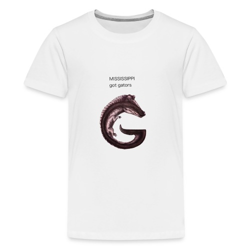 Mississippi gator - Kids' Premium T-Shirt