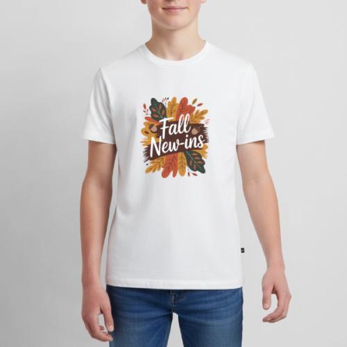 Fall New-Ins Autumn Leaves Acorn Seasonal Outfit - Kids' Premium T-Shirt