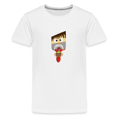 Cross Eyed Mr Bristles - Kids' Premium T-Shirt