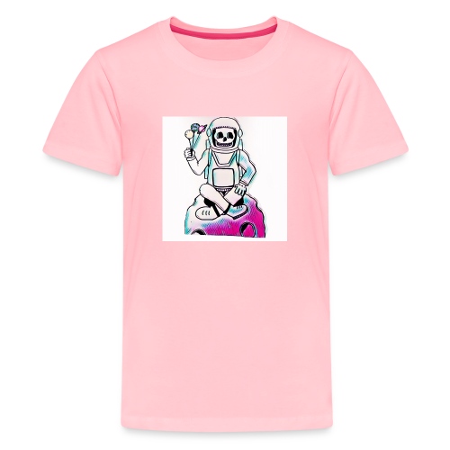 Astro Skull - Kids' Premium T-Shirt