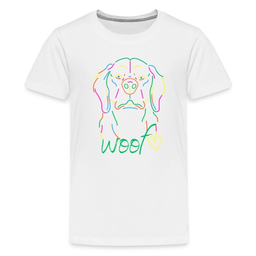 Woof - Kids' Premium T-Shirt