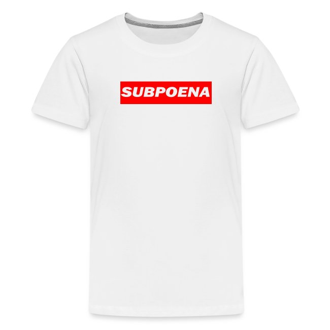 Funny Lawyer Subpoena Supreme Logo