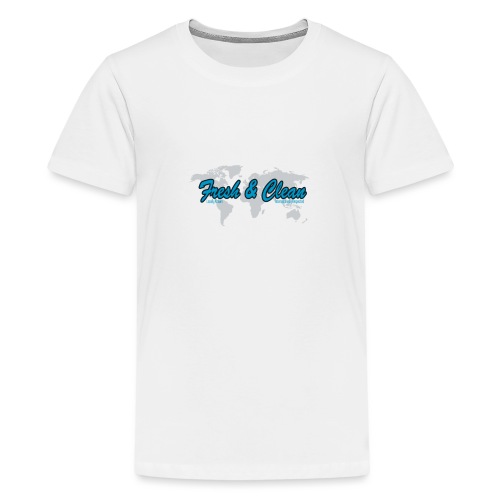 Fresh & Clean Logo Tee (pnthrs) - Kids' Premium T-Shirt