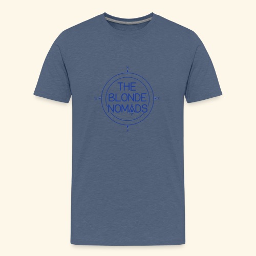 The Blonde Nomads Blue Logo - Kids' Premium T-Shirt