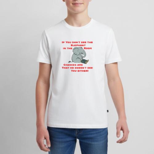 Elephant in the Room Meme - Kids' Premium T-Shirt