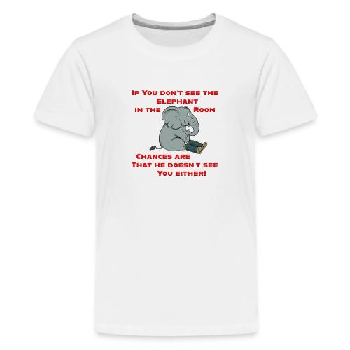 Elephant in the Room Meme - Kids' Premium T-Shirt